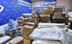 В Новосибирской области формируются новые партии гуманитарной помощи населению Донбасса