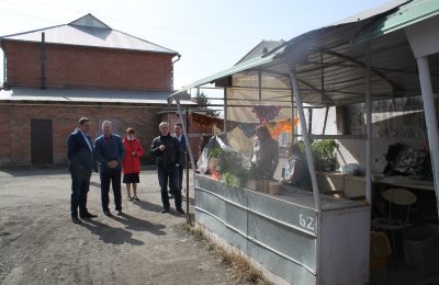 Благоустройство рынка в р. п. Маслянино: вопросы и решения