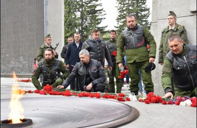 От Донбасса до Кузбасса: Новосибирская область приняла патриотический мотопробег