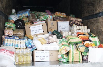 5 с хвостиком тонн помощи из Маслянинского района в Беловодский