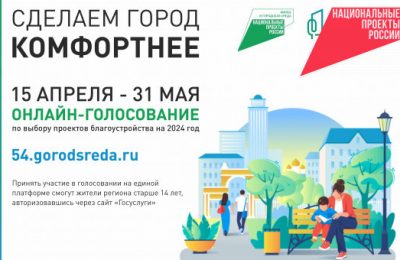 В Новосибирской области стартует голосование по выбору пространств для благоустройства