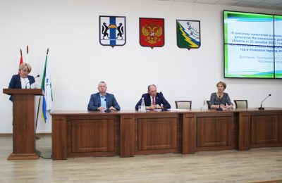 В Маслянинском районе состоялась 20 сессия Совета депутатов района