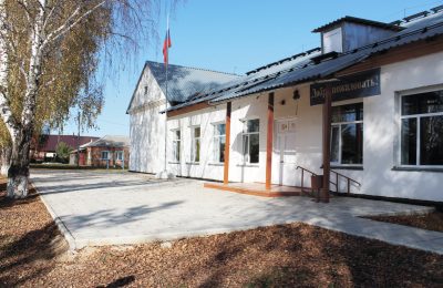 Новая пришкольная площадка в селе Маслянинского района