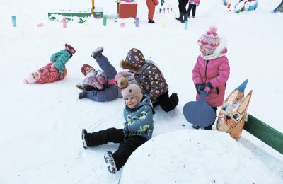 Зимняя сказка в маслянинском детском саду