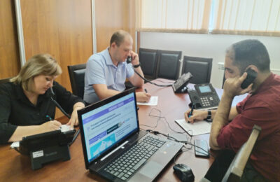 В общественной приемной Губернатора области проведена «прямая телефонная линия»