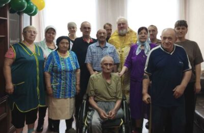 Визит отца Виктора в Дом Милосердия