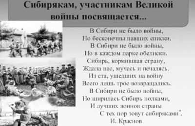 Славные сибирские дивизии