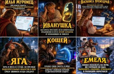 Сказка — ложь, да в ней намёк — цифровой гигиены и бдительности урок